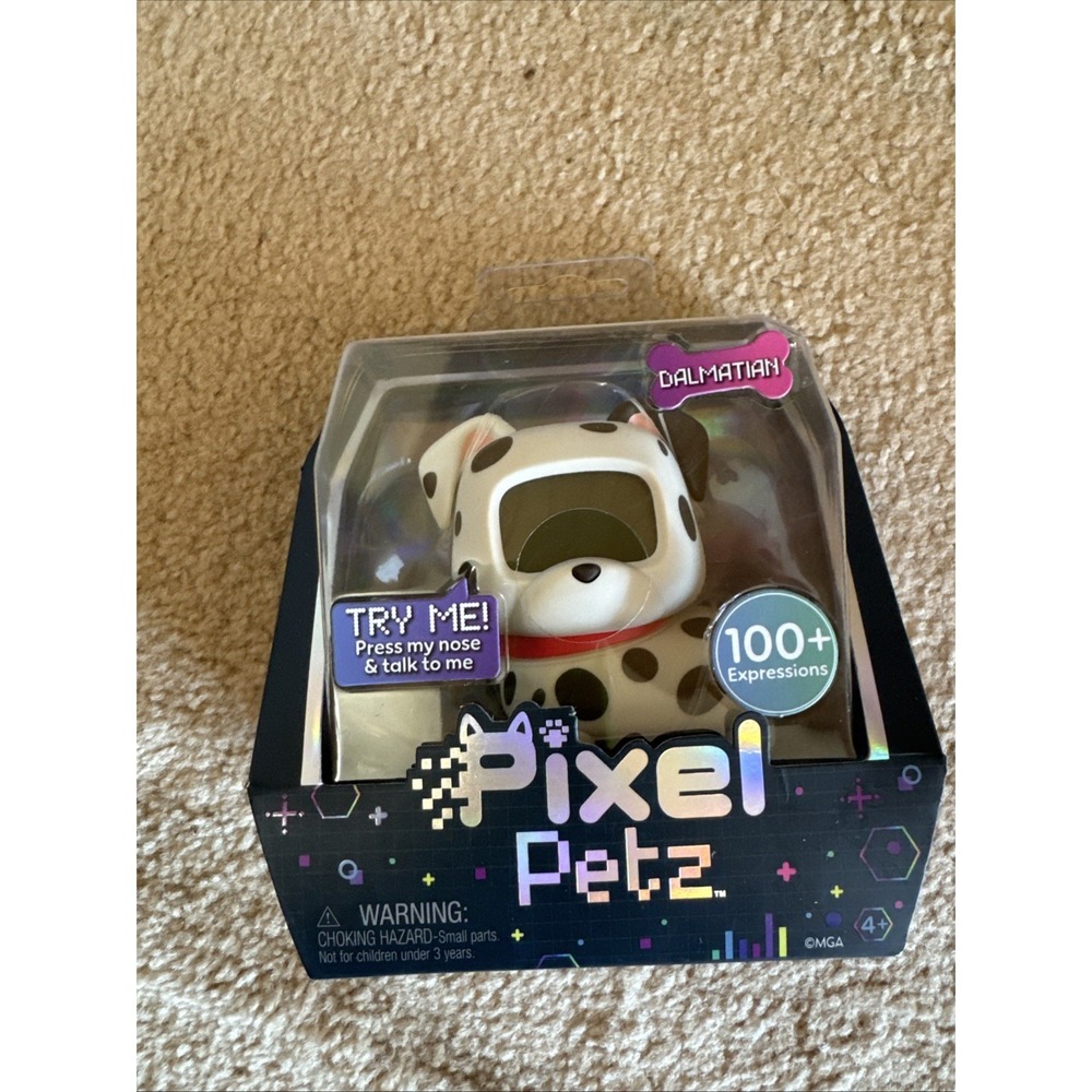 Pixel Petz Dalmatian Electronic Pet 100+ Expressions by MGA NIB